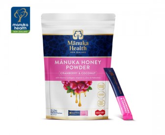 Manuka Health 蜜纽康 麦卢卡蜂蜜粉 10克x10包/盒(胶原蛋白+蔓越莓椰子味)【保质期:2021.09】 Manuka Health 蜜纽康 麦卢卡蜂蜜粉 10克x10包/盒(胶原蛋白+蔓越莓椰子味)【保质期:2021.09】